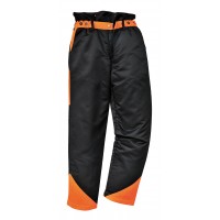 CALÇA P/ MOTOSERRISTA PRETA/LARANJA CH11 CALÇA P/ MOTOSERRISTA PRETA/LARANJA CH11